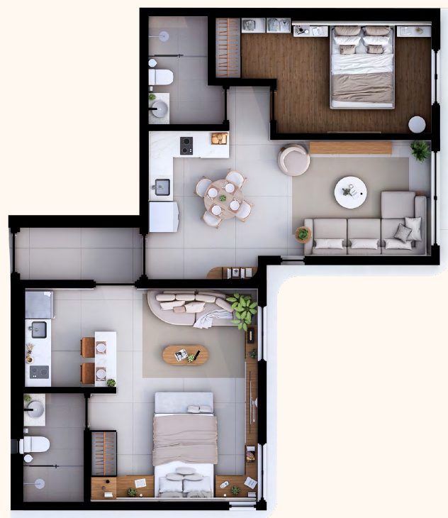 Plano del Lock-Off